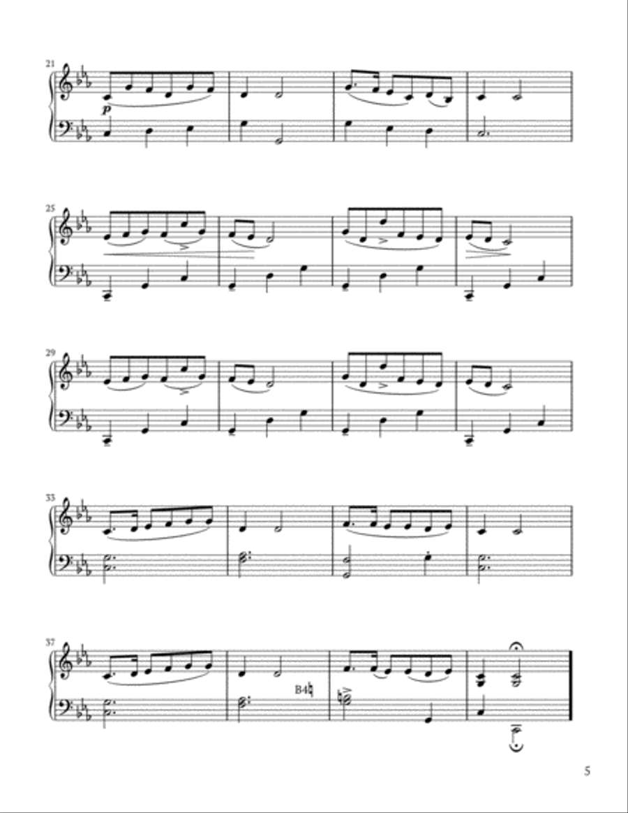 Ballads and Folk Songs from Finland Celtic Harp scores gallery preview page 5