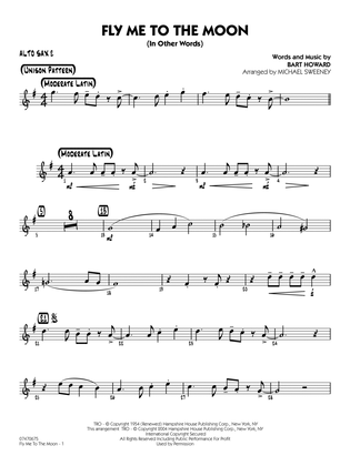 Fly Me To The Moon (In Other Words) (arr. Michael Sweeney) - Alto Sax 2