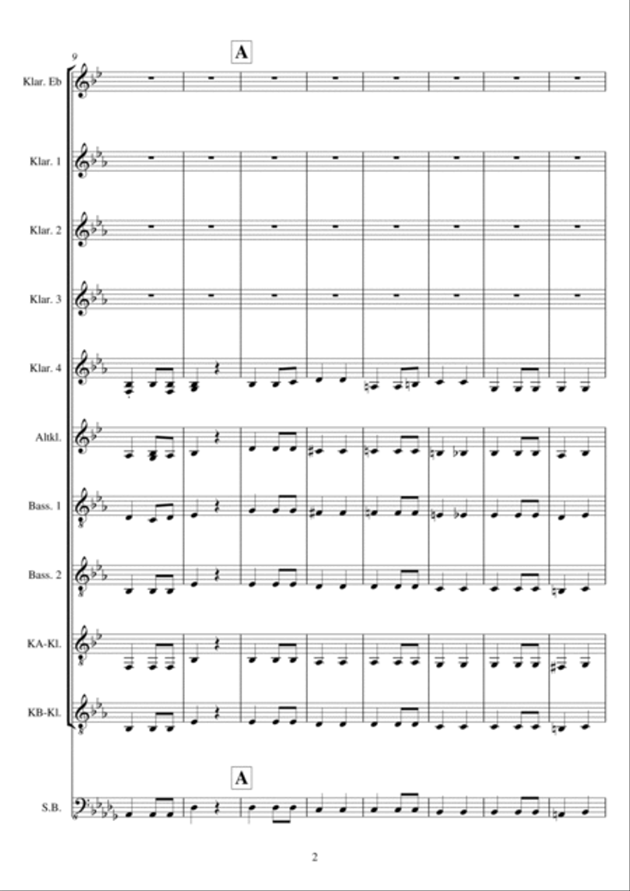 Allegretto Woodwind Ensemble scores gallery preview page 2