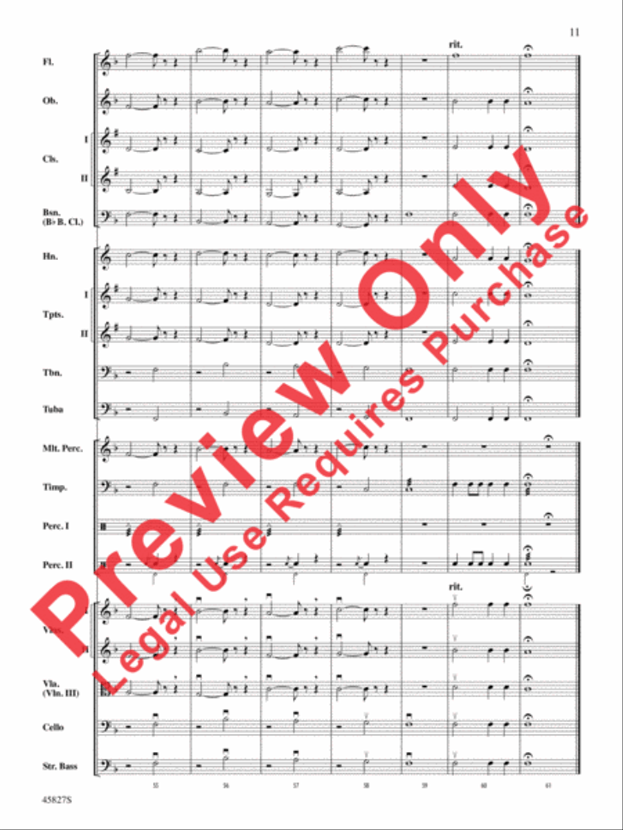 Chester Full Orchestra scores gallery preview page 11