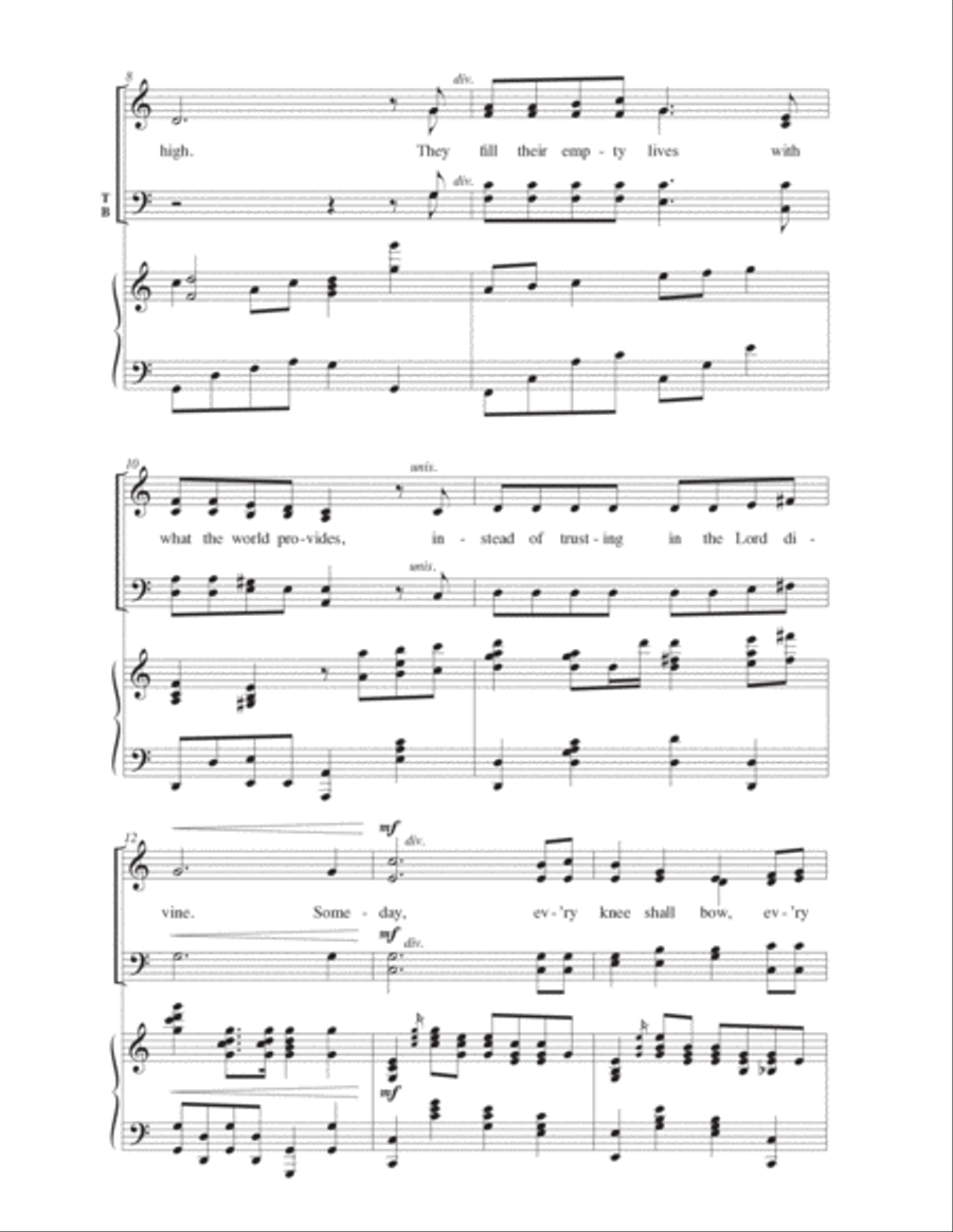 Before It's Too Late 4-Part scores gallery preview page 2