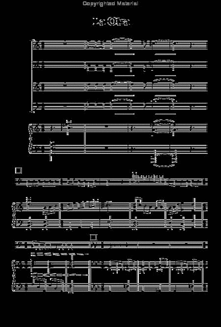 La Otra - SATB Octavo La Otra - SATB Octavo 4-Part scores gallery preview page 3