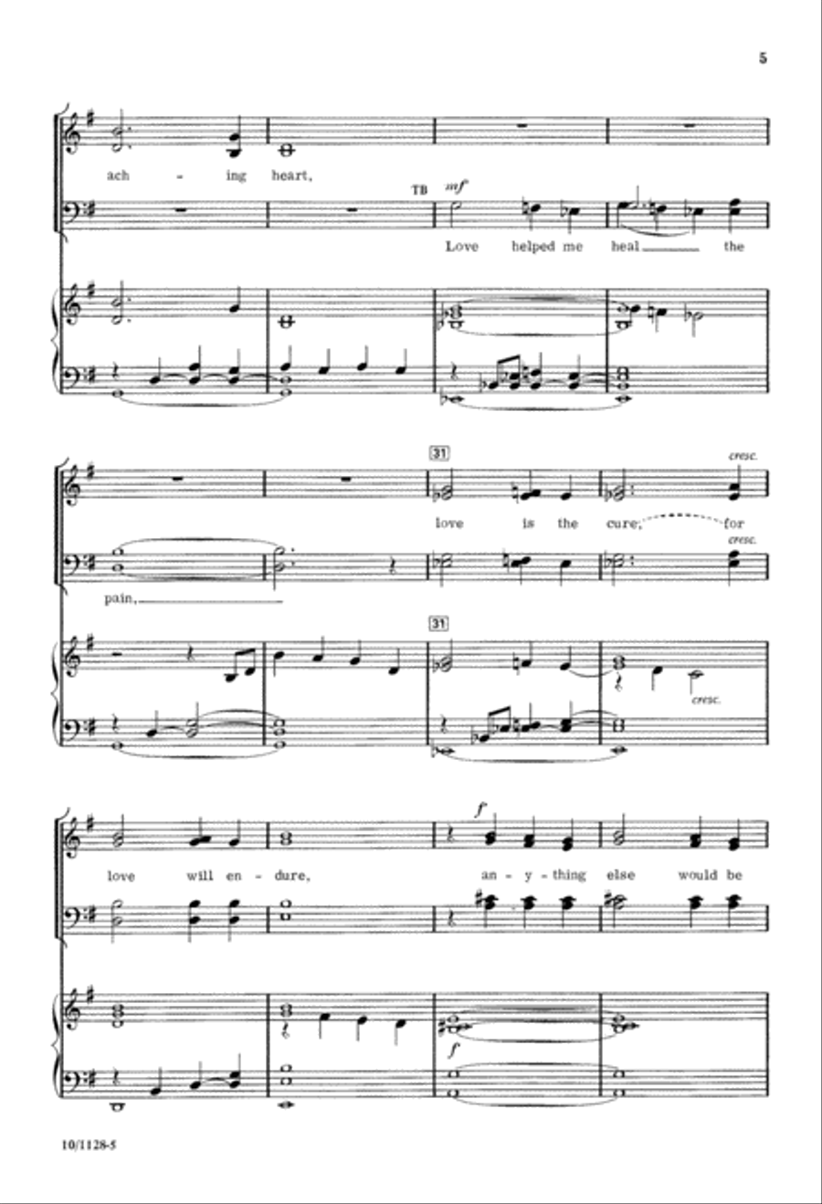 Mothers Love A Mothers Love A 4-Part scores gallery preview page 5