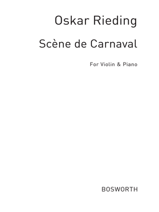 Book cover for Scene De Carneval Op.33