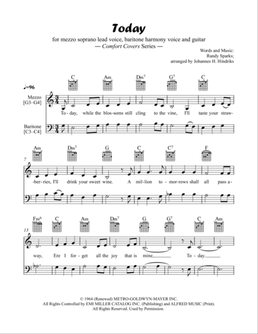 Today Piano scores gallery preview page 2