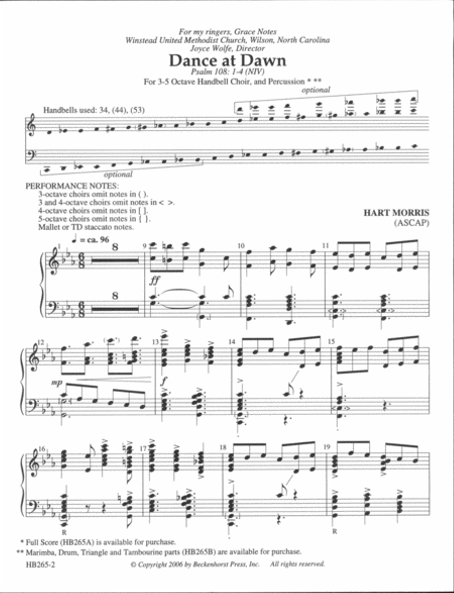 Dance At Dawn 5-Octaves scores gallery preview page 2