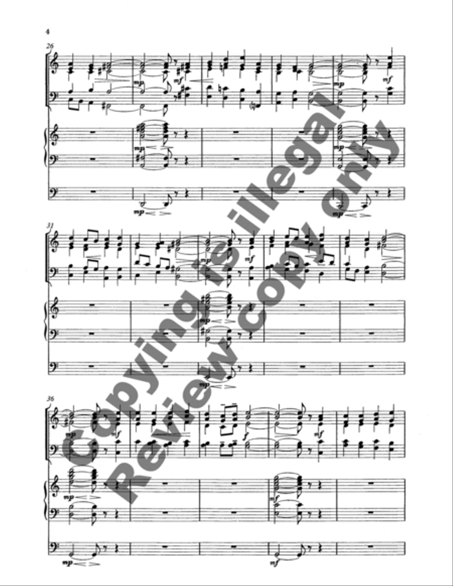 Introduction & Chorale Brass Ensemble scores gallery preview page 11