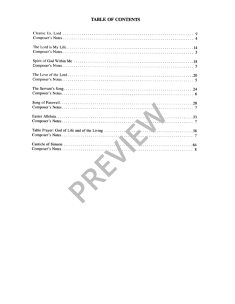 God of Life and of the Living - Music Collection Guitar scores gallery preview page 5