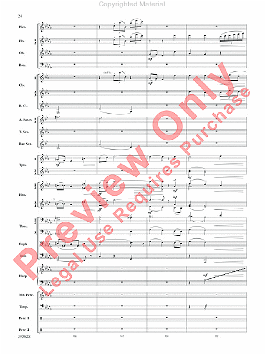 The Complete Harry Potter Concert Band scores gallery preview page 25
