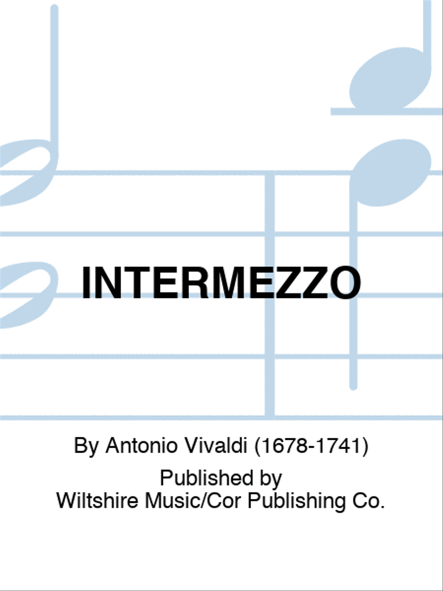 INTERMEZZO Viola scores gallery preview page 1