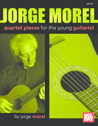 Book cover for Jorge Morel, Quartet Pieces for the Young Guitarist