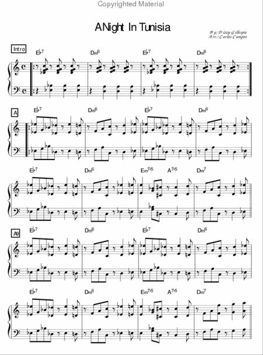 Latin Jazz Piano V.1 Piano Method scores gallery preview page 2