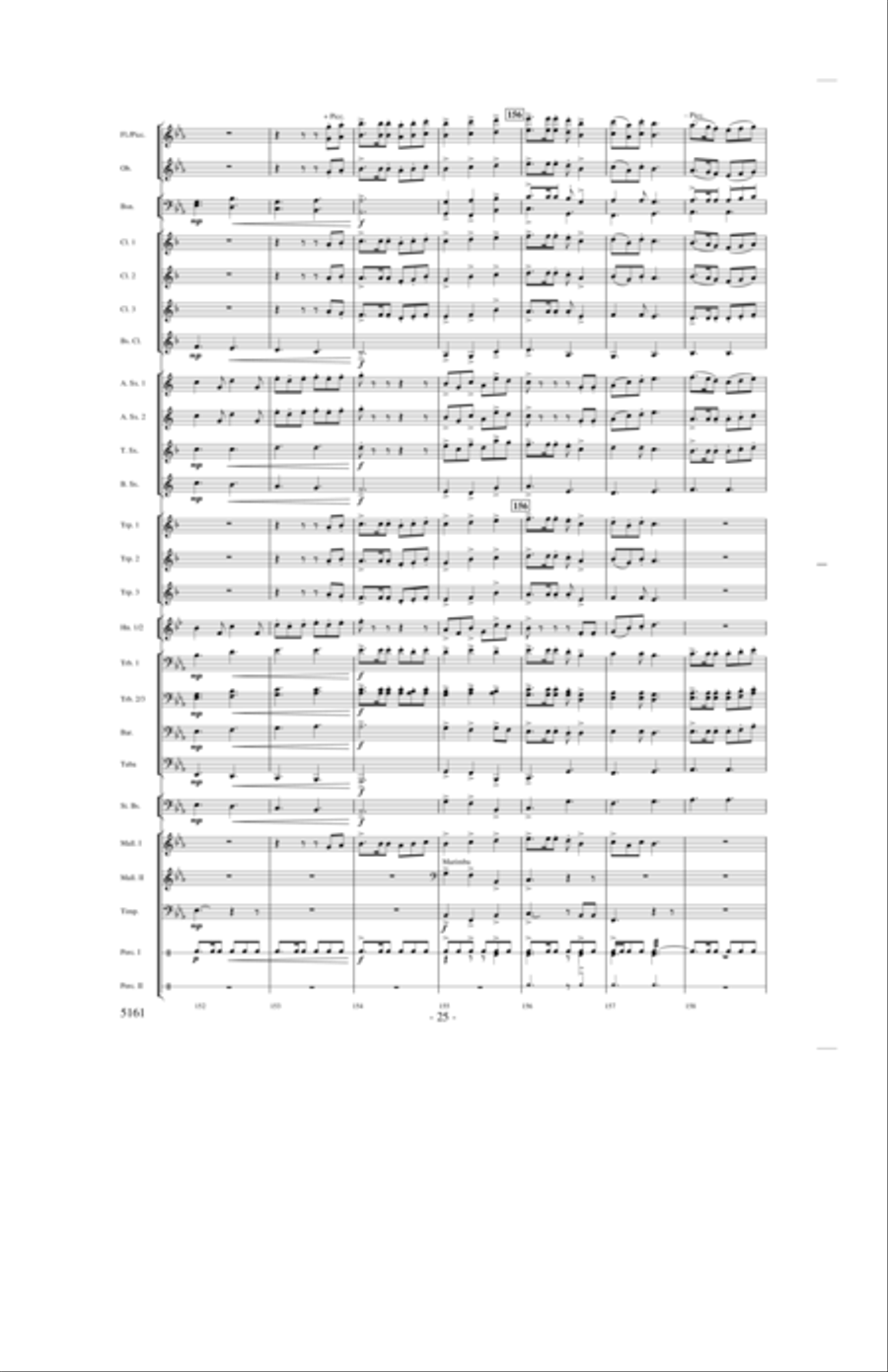 Into the Joy of Spring Concert Band scores gallery preview page 24