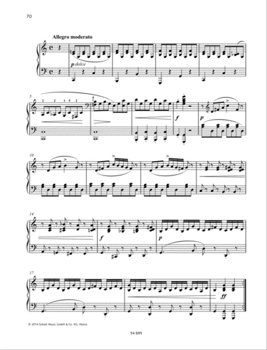 Sonatina, Op. 163 No. 1 Sonatina, Op. 163 No. 1 Piano Duet scores gallery preview page 5