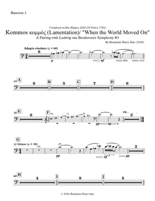 Kommos (Lamentation) / "When the World Moved On" - Bassoon 1