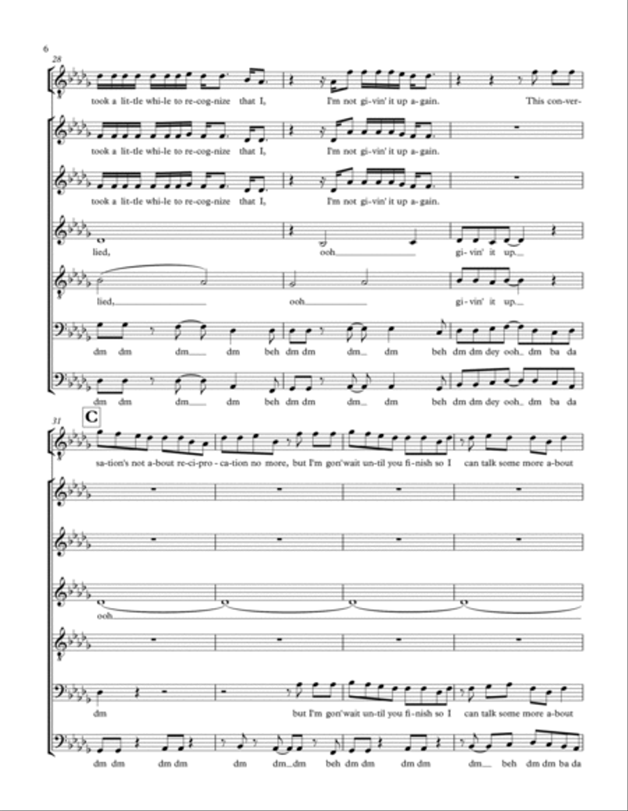 Ugh! Divisi scores gallery preview page 6