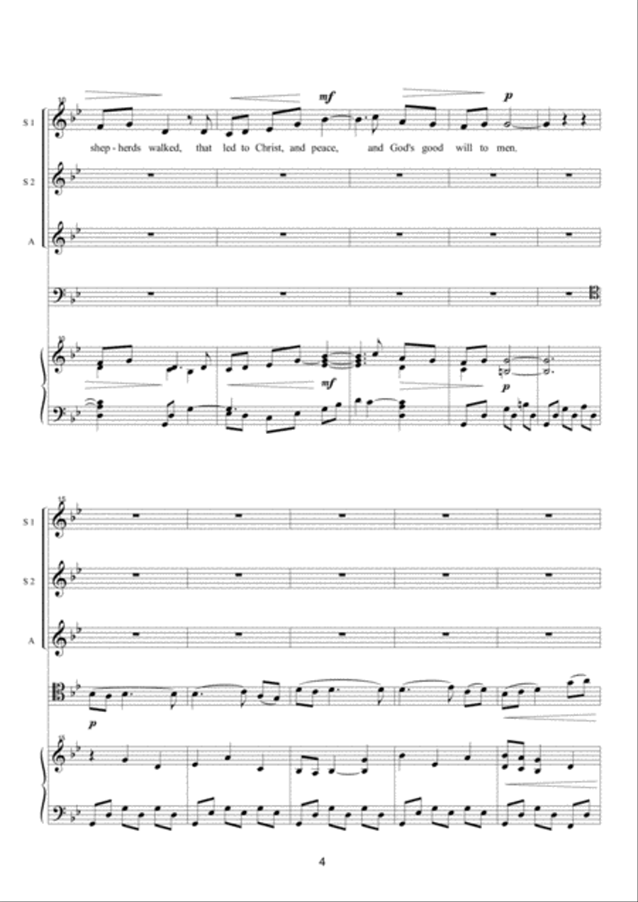 I May Not Go SSA scores gallery preview page 4