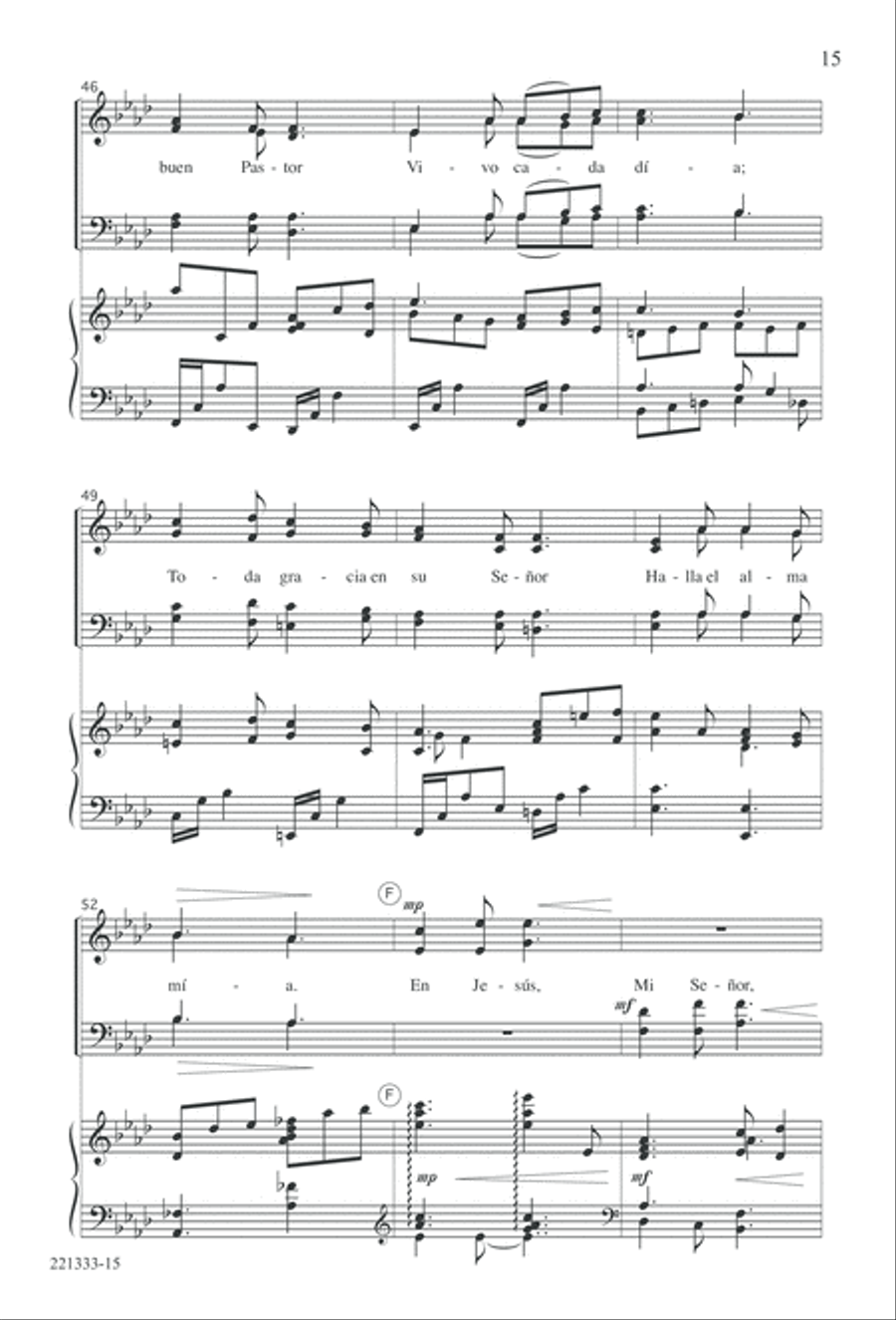 Siervos de Jesus Siervos de Jesus 4-Part scores gallery preview page 19