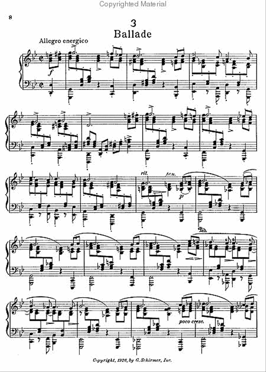 Six Piano Pieces, Op. 118 Piano Solo scores gallery preview page 4