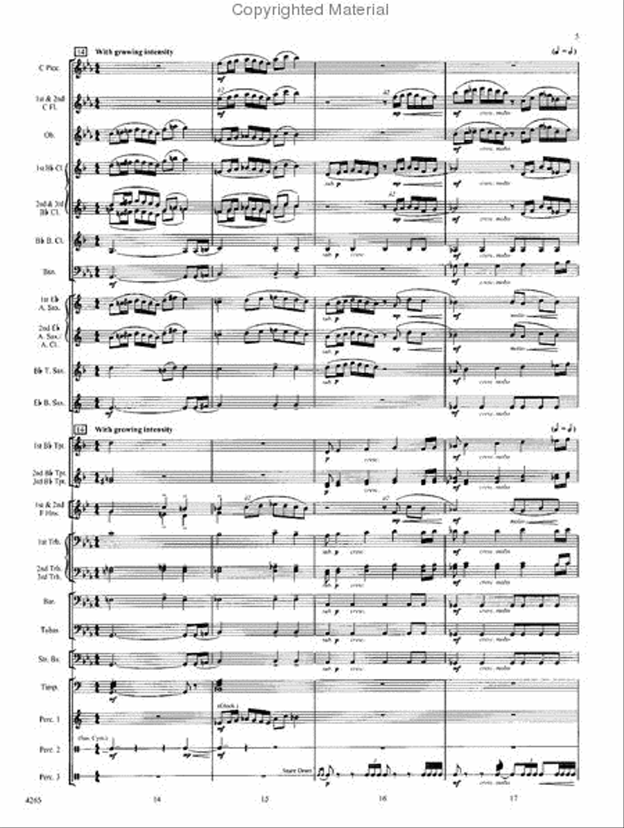 River of Life Concert Band scores gallery preview page 4