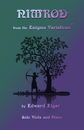 Book cover for Nimrod, from the Enigma Variations by Elgar, for Viola and Piano