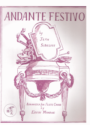 Book cover for Andante Festivo