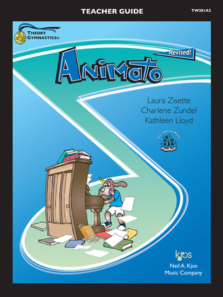 Book cover for Theory Gymnastics: Animato Teacher Guide