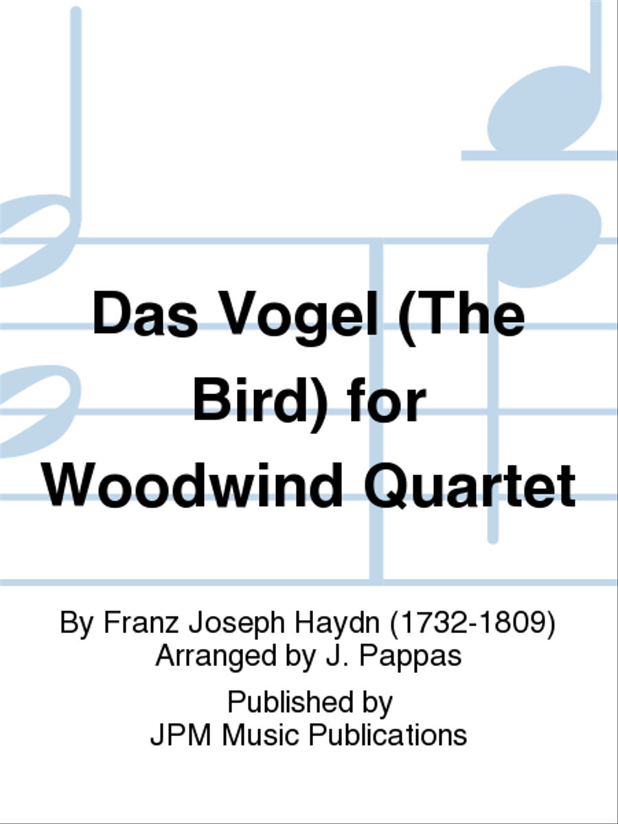 Das Vogel (The Bird) for Woodwind Quartet Woodwind Quartet scores gallery preview page 1