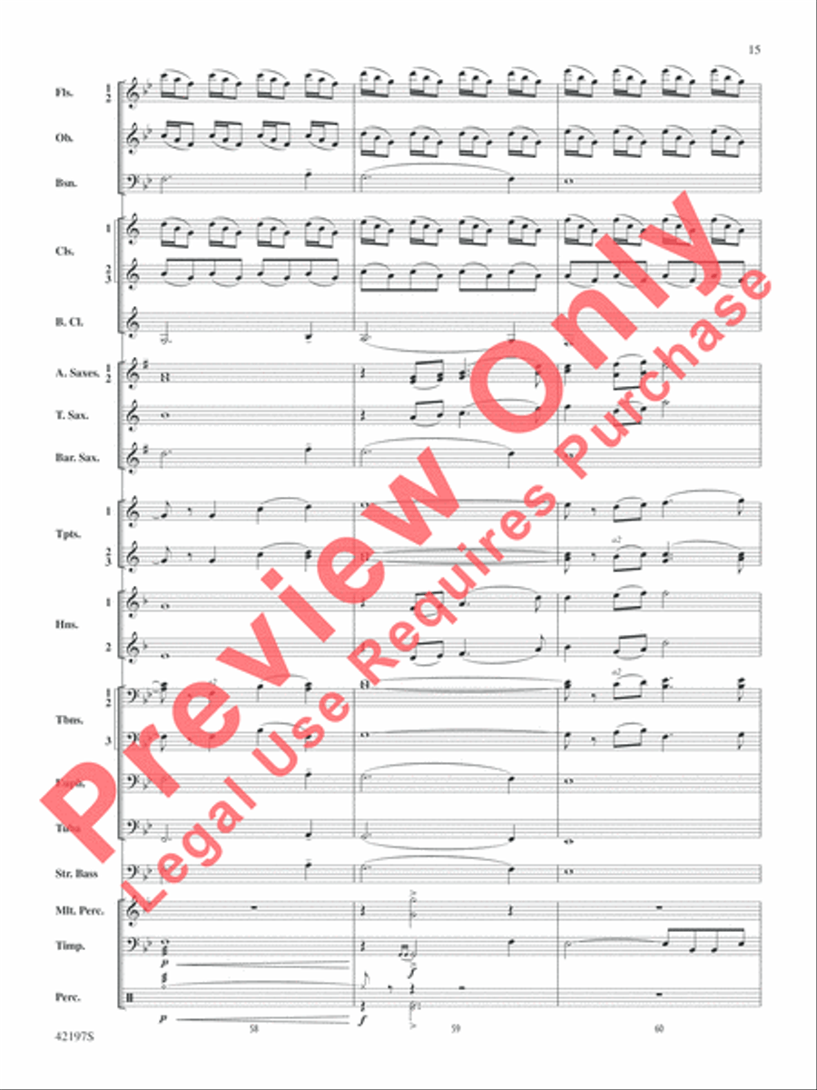 Carrickfergus Carrickfergus Concert Band scores gallery preview page 35