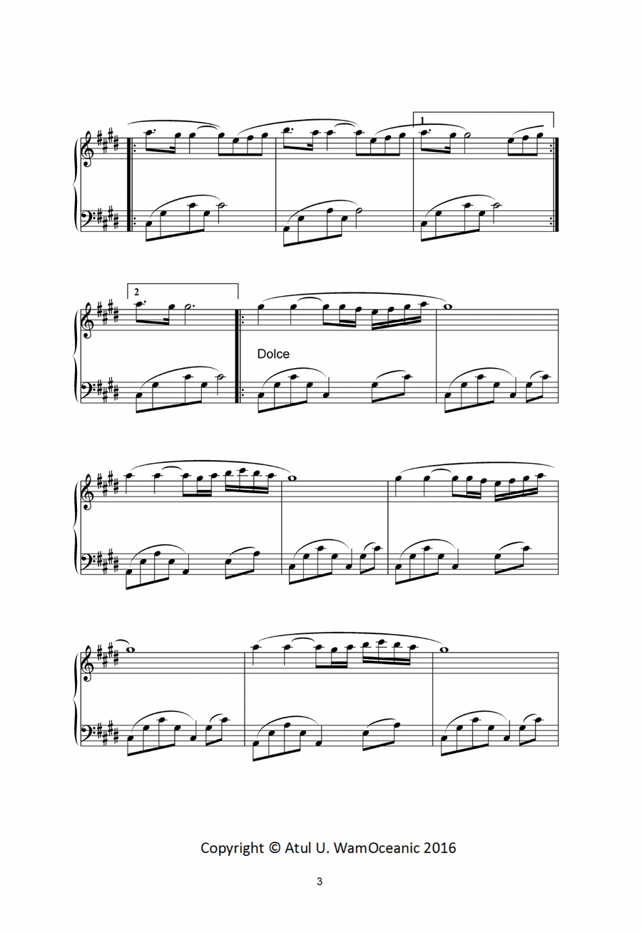 Nocturne - The Passion Piano Solo scores gallery preview page 4