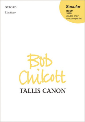 Book cover for Tallis Canon