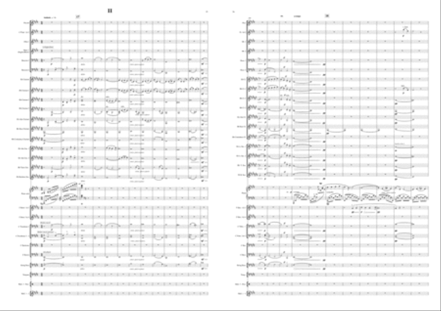 Concerto In C For Piano And Symphonic Wind Orch. Concert Band scores gallery preview page 7