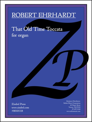 Book cover for That Old Time Toccata