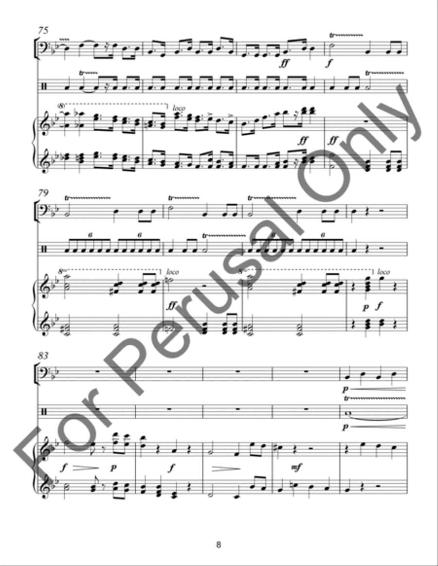 March To The Scaffold March To The Scaffold Percussion scores gallery preview page 9