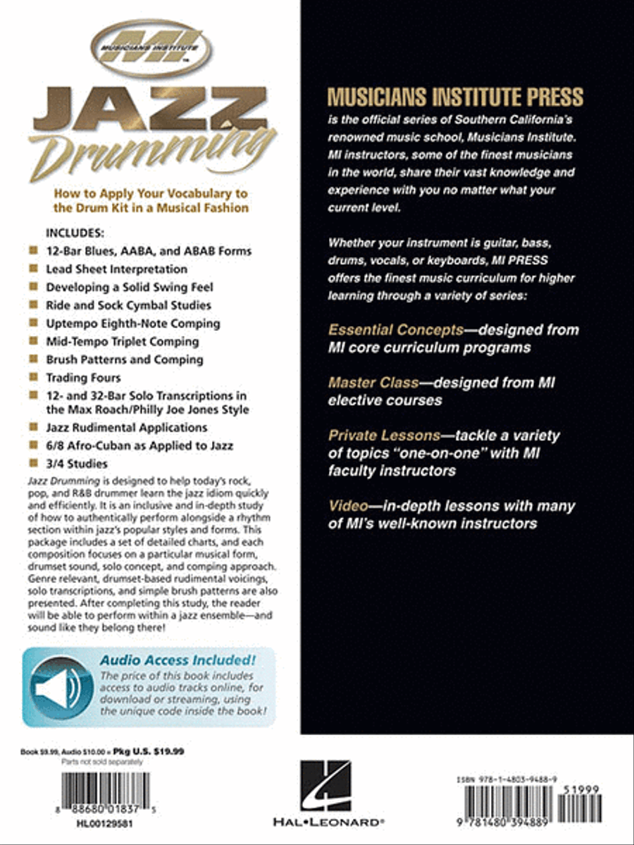 Jazz Drumming Jazz Drumming Drum Set scores gallery preview page 2