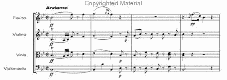 Quartet in B-flat major Op22/1