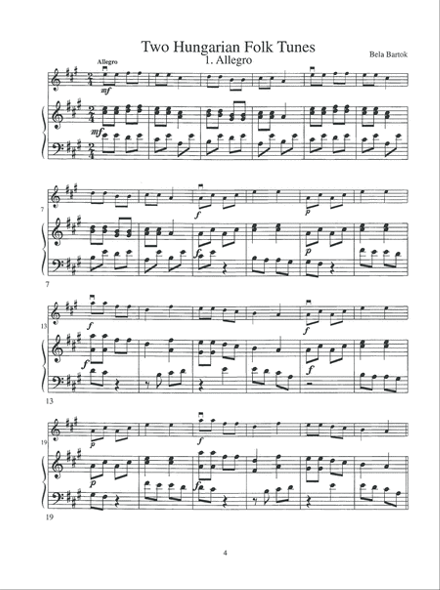 Solo Pieces for the Beginning Violinist Violin Solo scores gallery preview page 5