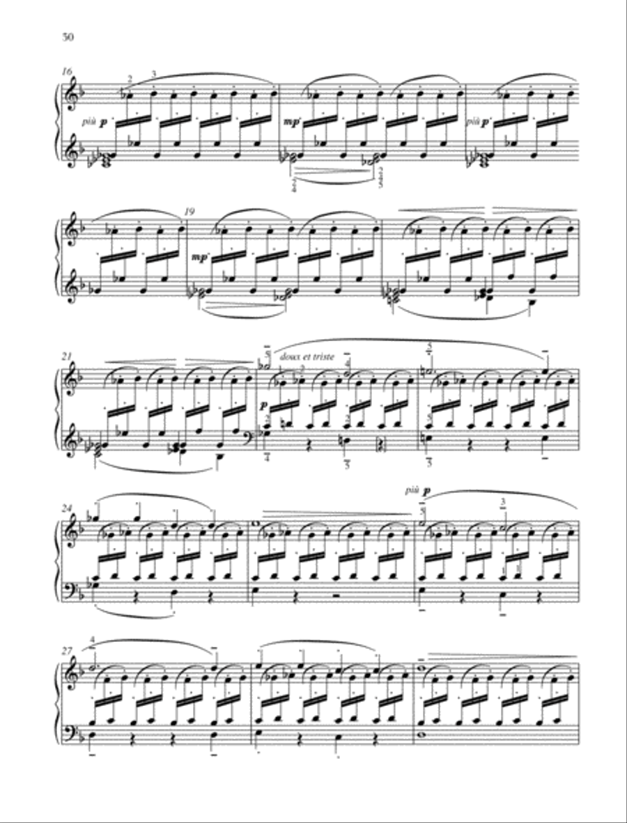 The snow is dancing The snow is dancing Piano Solo scores gallery preview page 2