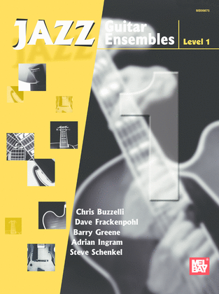 Book cover for Jazz Guitar Ensembles Level 1