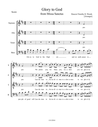 Book cover for Mass in B minor-Gloria