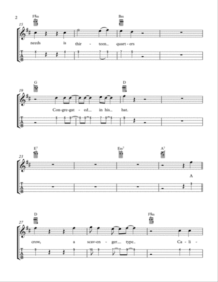 Scavenger Type Voice scores gallery preview page 4