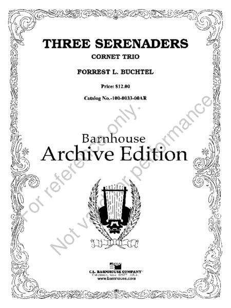 Three Serenaders