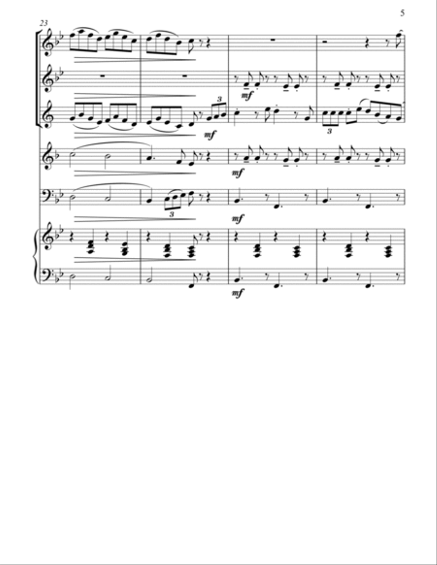 Skippy The Bush Kangaroo Chamber Music scores gallery preview page 6