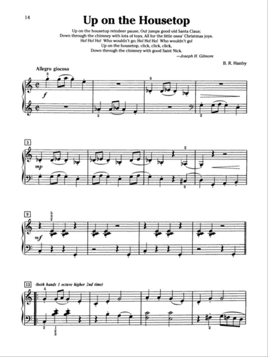 Christmas Silhouettes Christmas Silhouettes Piano Method scores gallery preview page 3