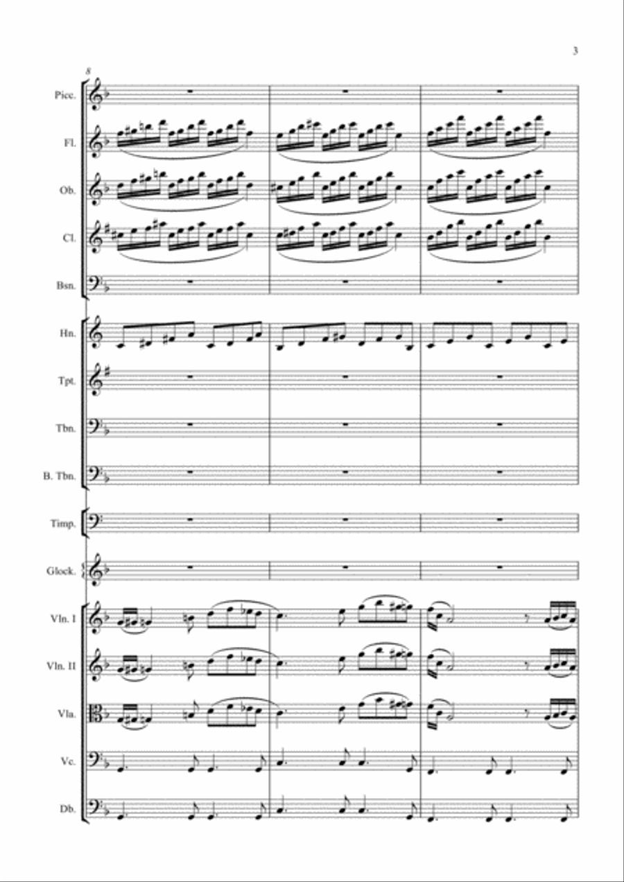 Tangles Tangles Full Orchestra scores gallery preview page 3