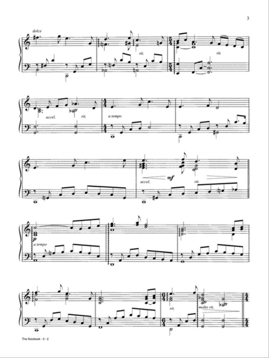 The Notebook (Main Title) (from The Notebook) Piano, Vocal, Guitar scores gallery preview page 2