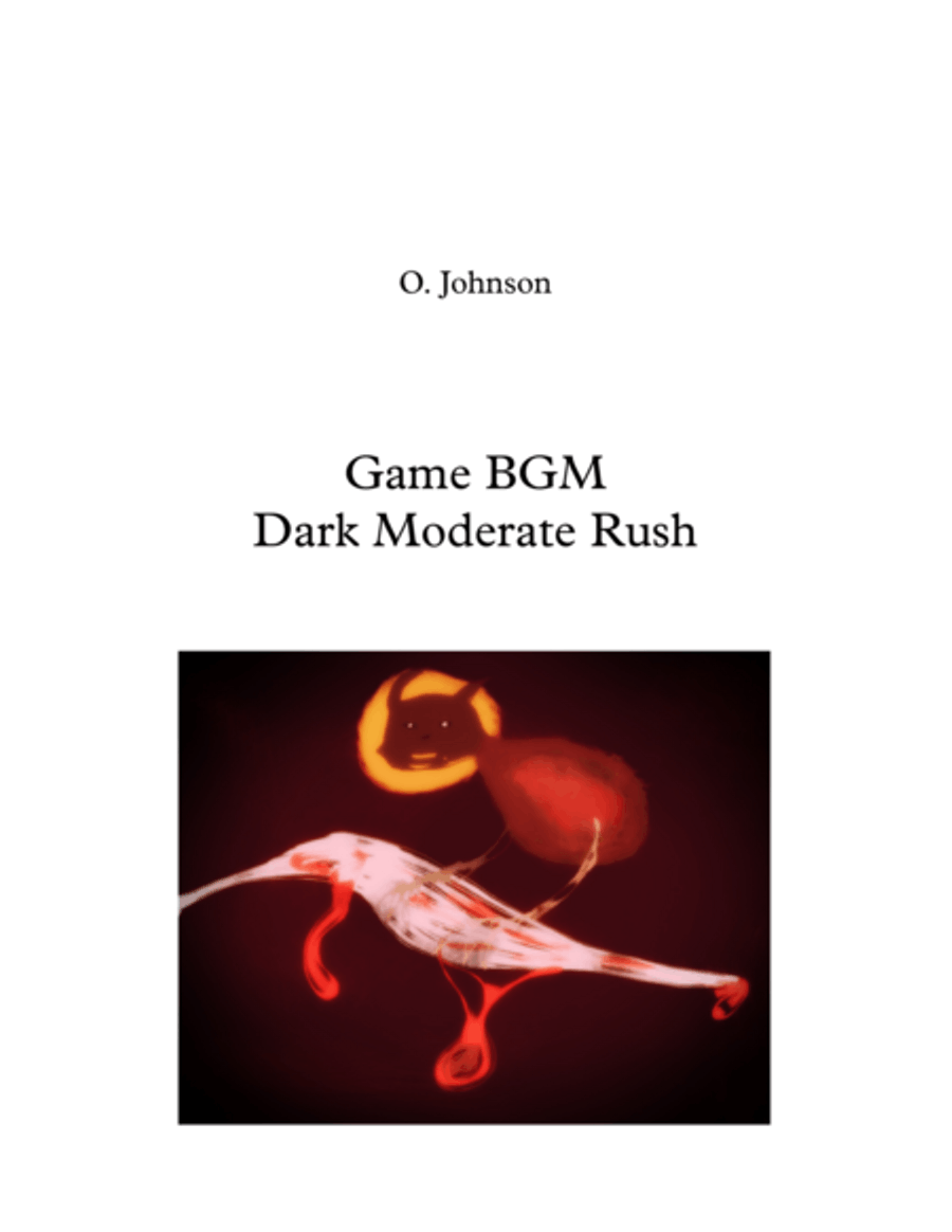 Dark Moderate Rush Large Ensemble scores gallery preview page 1