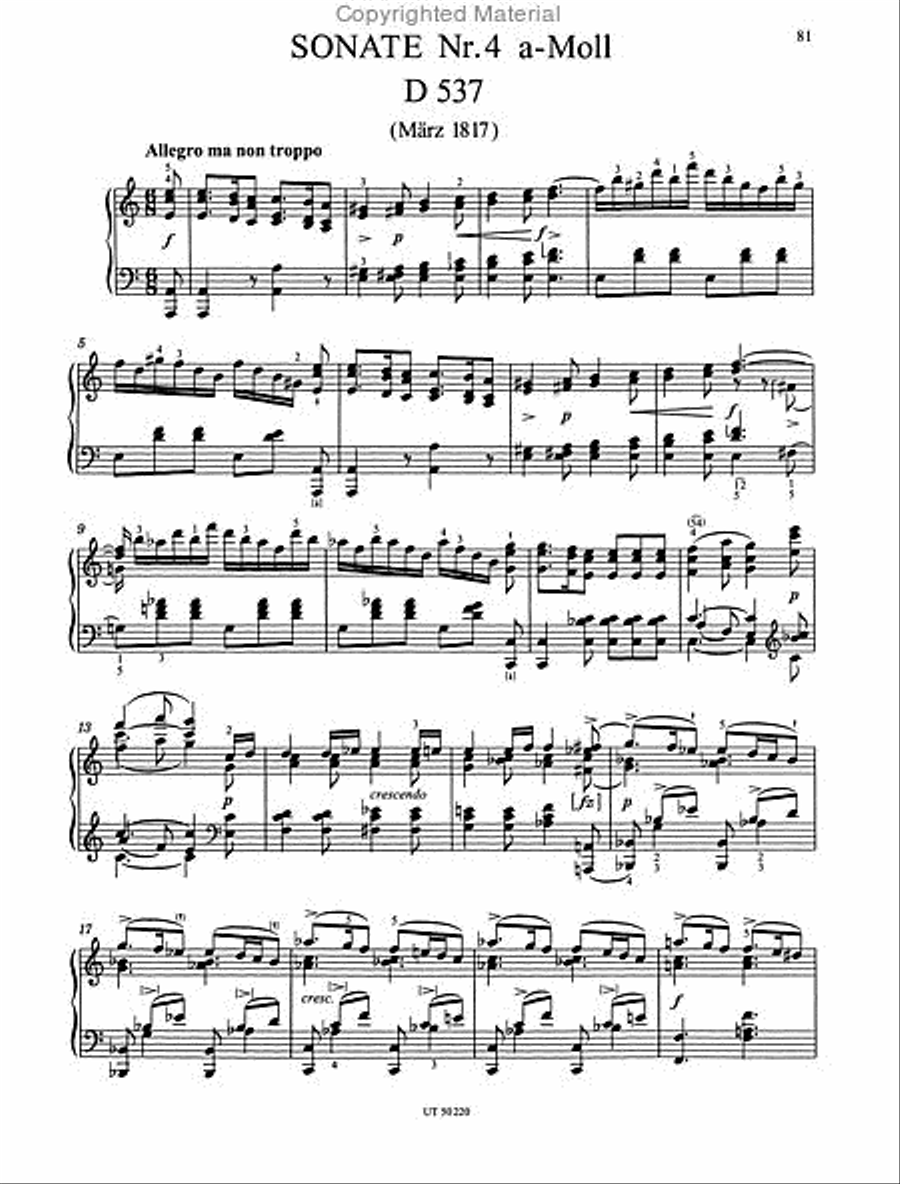 Complete Piano Sonatas, Vol 1 Chamber Music scores gallery preview page 3