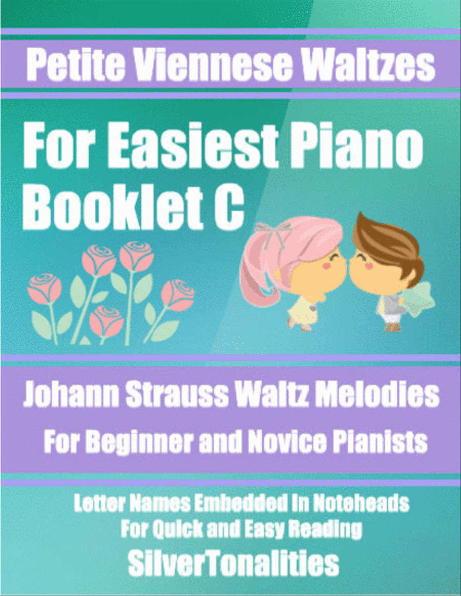 Petite Viennese Waltzes for Easiest Piano Booklet C Easy Piano scores gallery preview page 1
