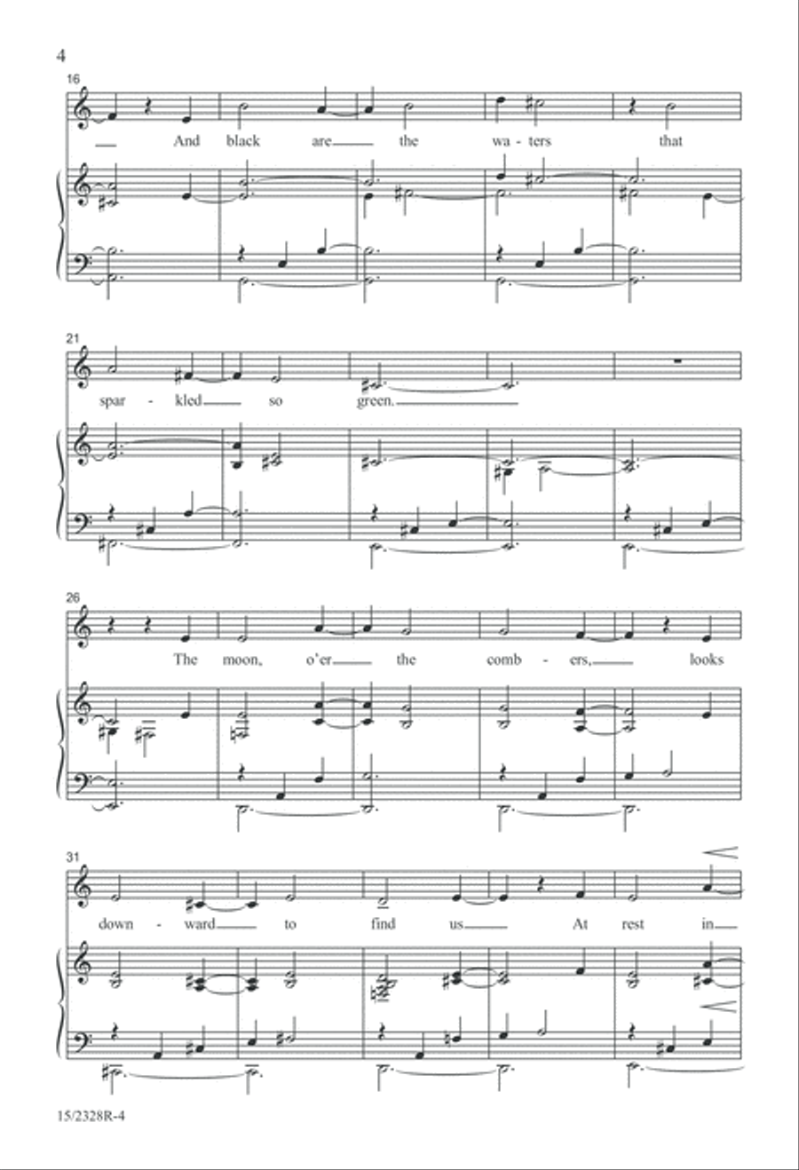 Seal Lullaby SA scores gallery preview page 5